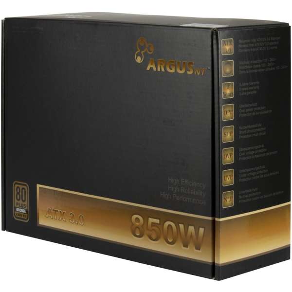 Inter-Tech 850W 80+ Bronze ArgusNT BPS-850