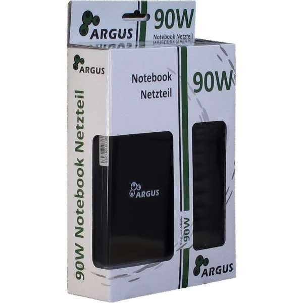 Inter-Tech Argus USN90-UCB 15-20V / 6A 90W univerzális hálózati notebook töltő