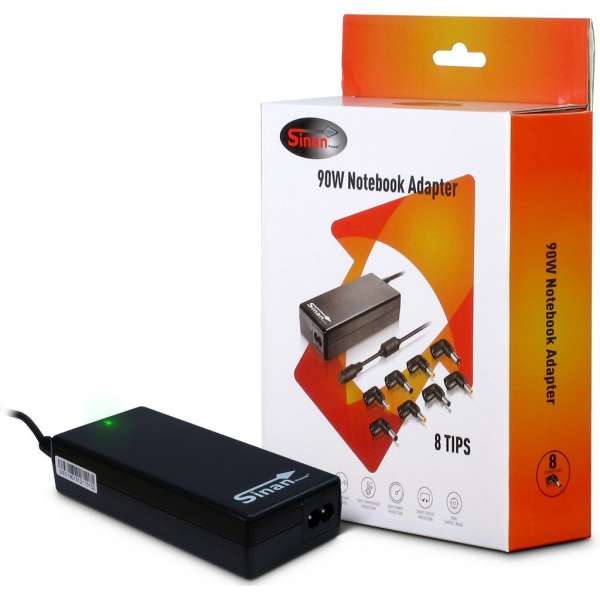 Inter-Tech Sinan UB-90HB 15-20V / 6A 90W univerzális hálózati notebook töltő