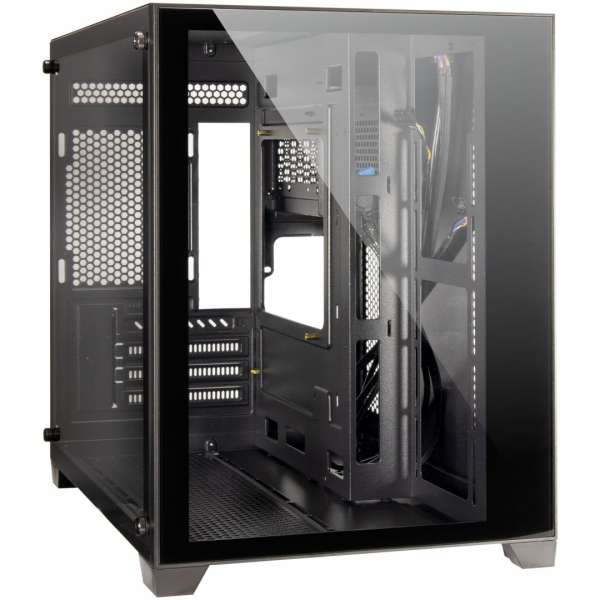 Inter-Tech Argus C-501 Aspect Tempered Glass Black