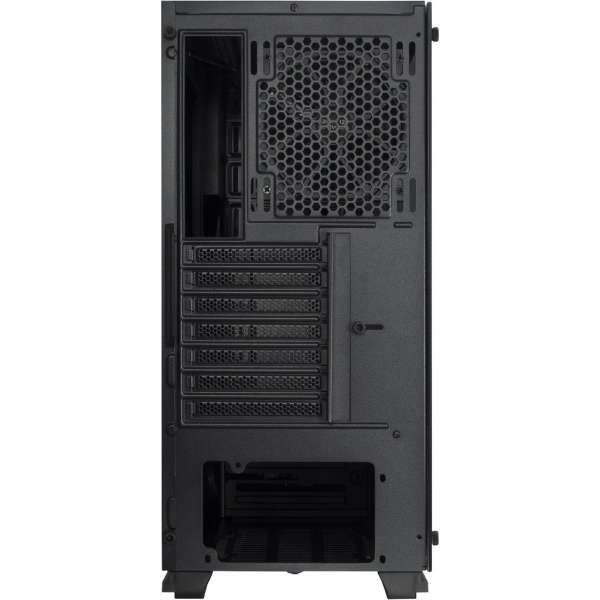 Inter-Tech S-3906 Renegade RGB Tempered Glass Black