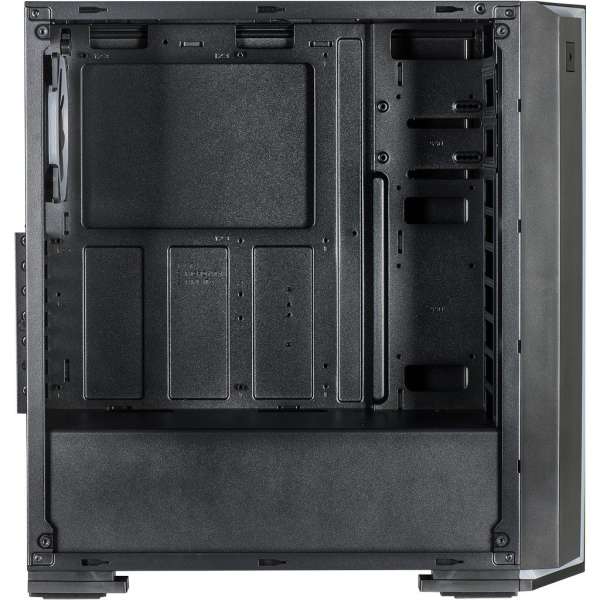 Inter-Tech S-3906 Renegade RGB Tempered Glass Black