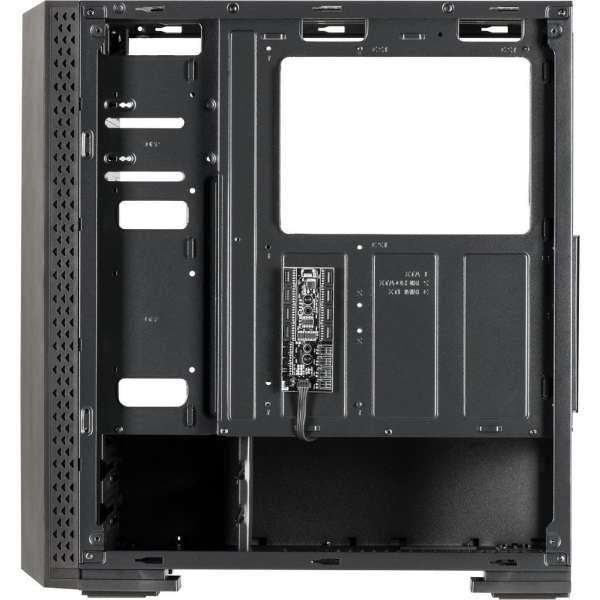 Inter-Tech S-3906 Renegade RGB Tempered Glass Black
