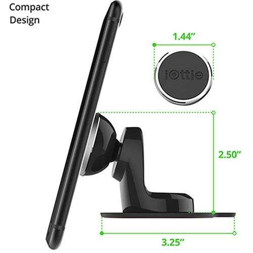 iOttie iTap Magnetic Dashboard Mount Universal Black
