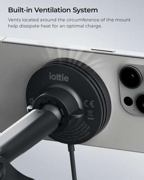 iOttie Velox MagSafe Qi2 Wireless Dash & Windshield Mount