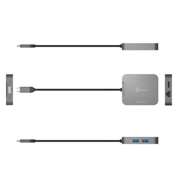 j5create JCD3191 4K60 Elite USB-C Travel Adapter