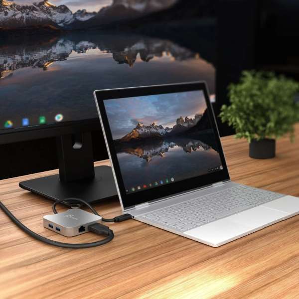 j5create JCD391 4K60 Elite USB-C PD Multi-Port Adapter Silver