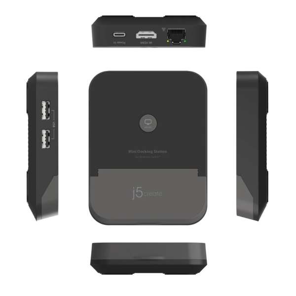 j5create Mini Docking Station for Nintendo Switch