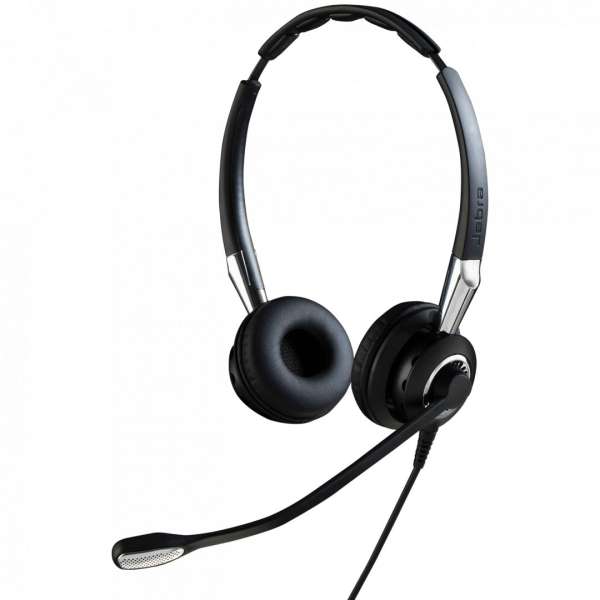 Jabra BIZ 2400 II QD Wideband Duo 3in1 Headset Black