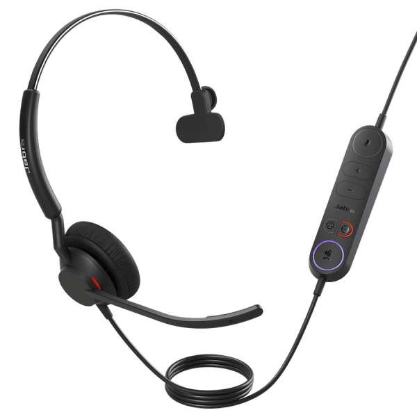 Jabra Engage 40 MS Mono USB C/A Headset Black