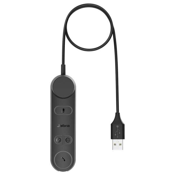 Jabra Engage 50 II UC Stereo USB-A Headset + Control Unit Black
