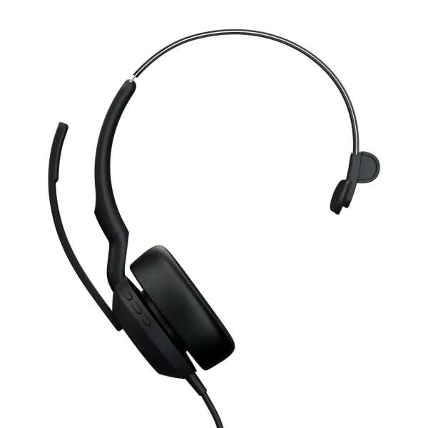 Jabra Evolve2 50 USB-C/A MS Mono Bluetooth Headset Black