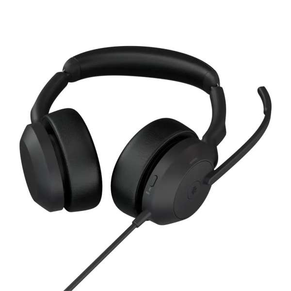 Jabra Evolve2 50 USB-C/A MS Stereo Bluetooth Headset Black