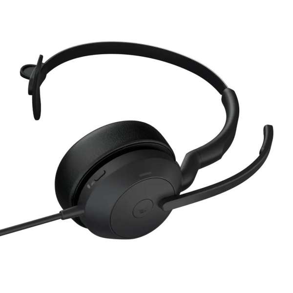 Jabra Evolve2 50 USB-C/A UC Mono Bluetooth Headset Black