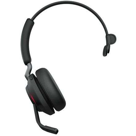 Jabra Evolve2 65 UC Mono Bluetooth Headset + Charging Stand Black