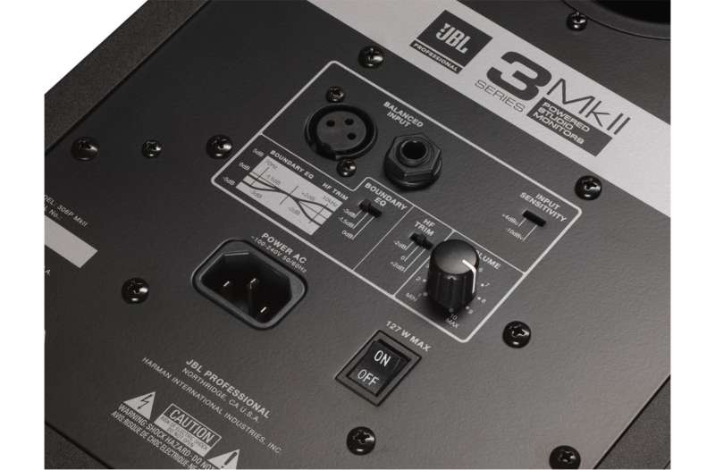 JBL 305P MKII 2-way Wired Black