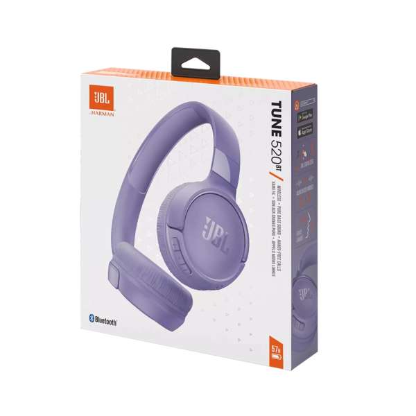 JBL Tune 520BT Wireless Bluetooth Headset Purple
