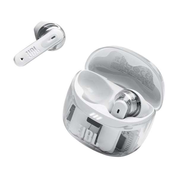 JBL Tune Flex 2 Ghost Edition Bluetooth Headset White
