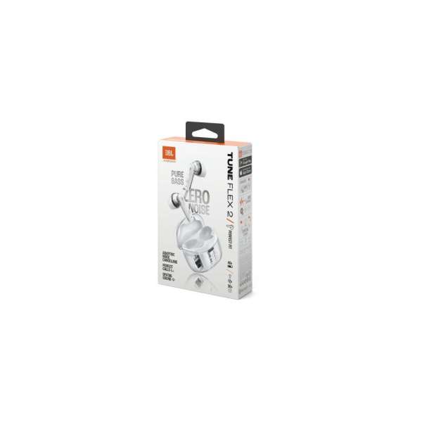 JBL Tune Flex 2 Ghost Edition Bluetooth Headset White