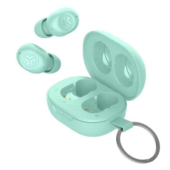 JLab JBuds Mini TWS Bluetooth Headset Earbuds Mint Green