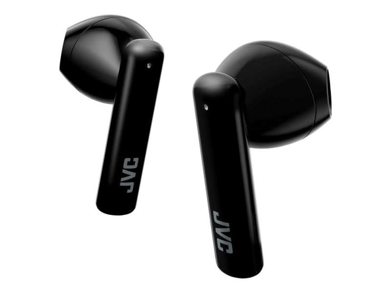 JVC HA-A4T Wireless earbuds with comfortable sound and long-lasting playtime Black