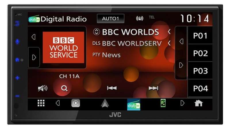 JVC KW-M695DBT AutóHiFi fejegység
