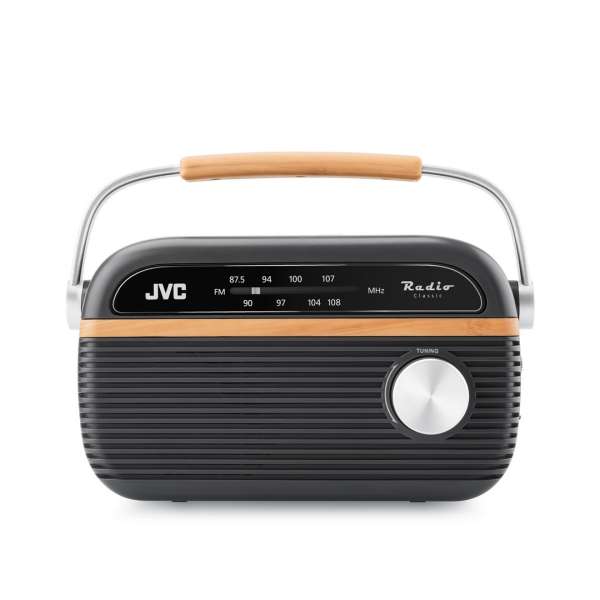 JVC RA-E215G Radio Black/Wood