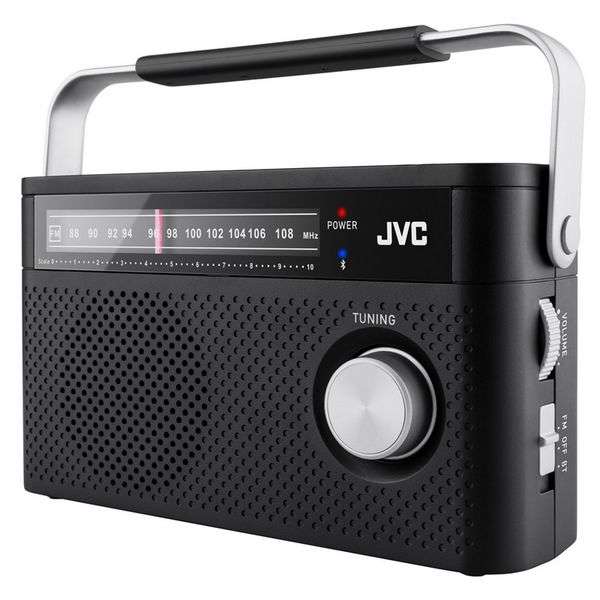 JVC RA-E315B Radio Black