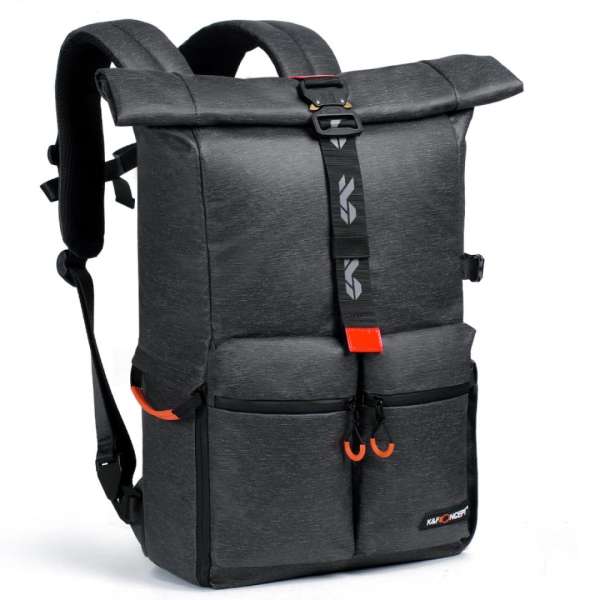 K&F Concept 2-in-1 Camera Backpack Travel 15,6" 20L Waterproof Black