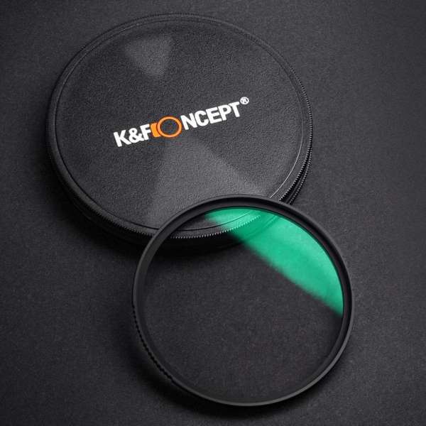 K&F Concept 52MM Nano-X Black Mist lágyító szűrő 1/2, Karcálló