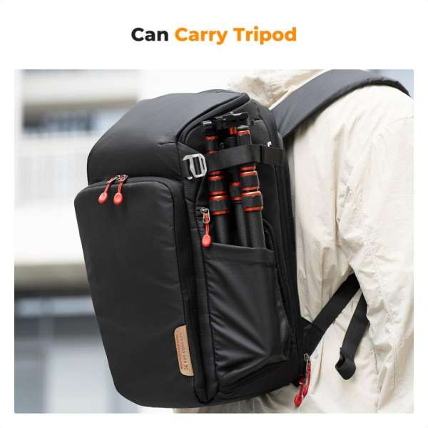 K&F Concept Camera Alpha Backpack Air 25L Nature Wander 01 Black/Red