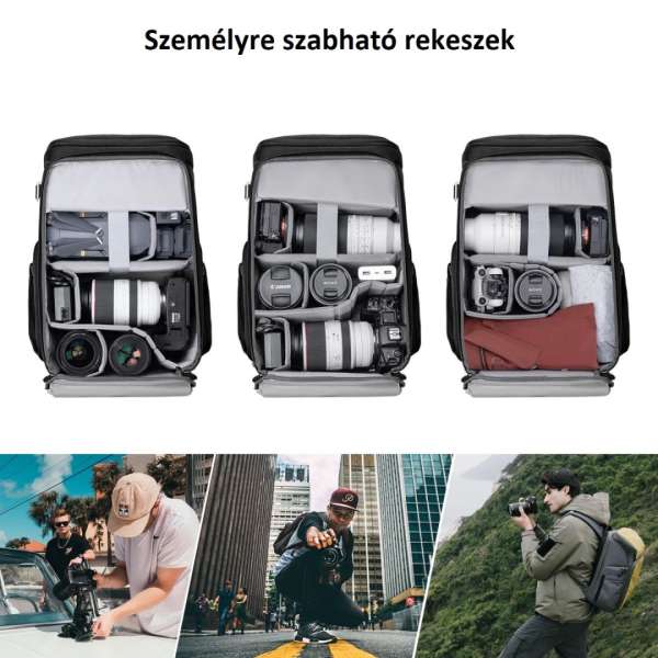 K&F Concept Camera Alpha Backpack Air 25L Black