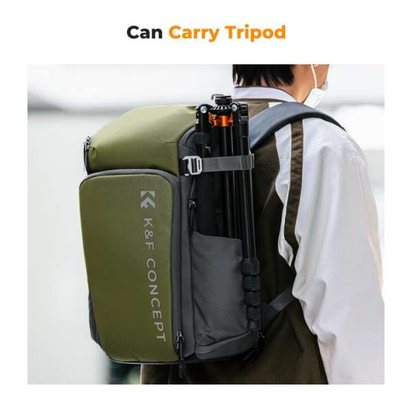 K&F Concept Camera Alpha Backpack Air 25L Nature Wander 01 Green