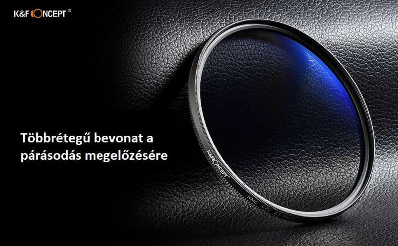 K&F Concept Classic Series CPL cirkuláris polár szűrő, 52 mm