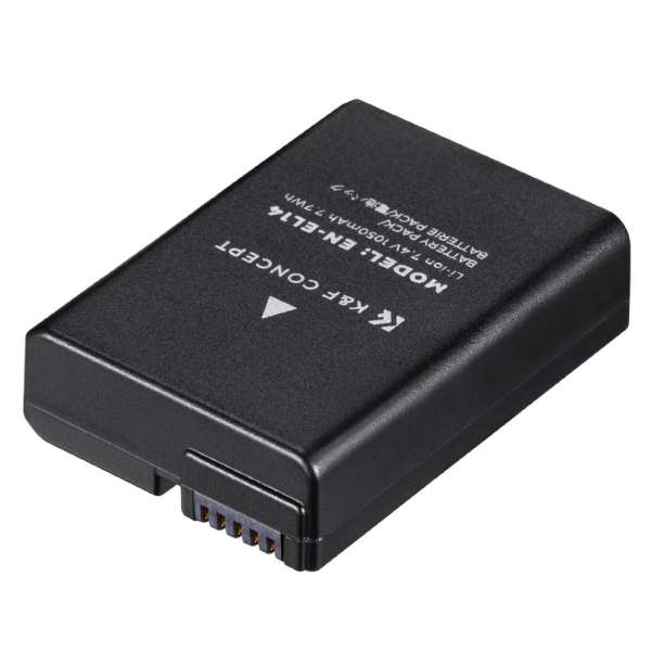 K&F Concept EN-EL14 akkumulátor 1050mAh