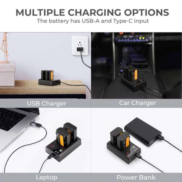 K&F Concept FZ100 akkumulátor 2280mAh