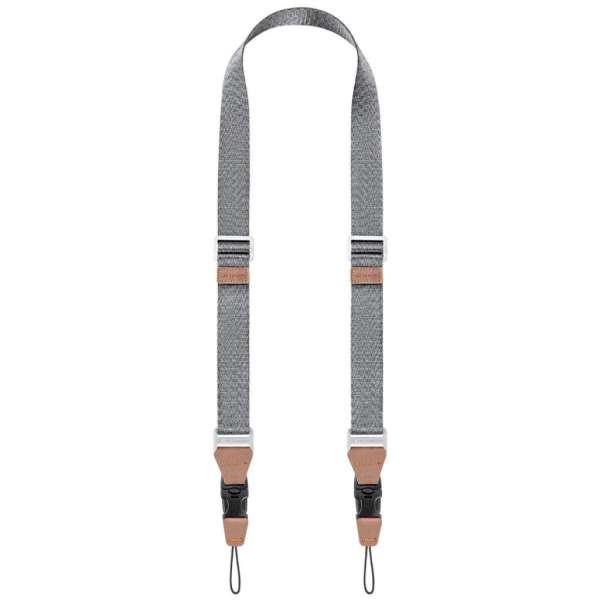K&F Concept lapos nyakpánt gyorskioldó csattal, 3,2cm x 100-160cm, szürke
