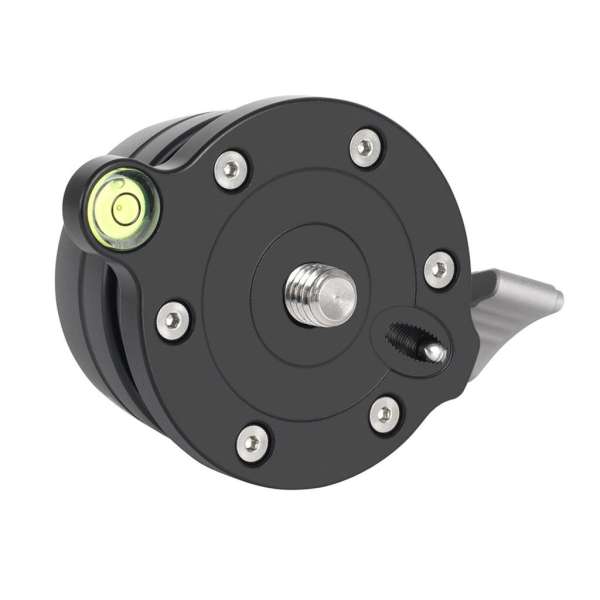 K&F Concept LB-60 panoráma állvány fej, 10kg teherbírás, 3/8"-os csatlakozás, vízszintjelző