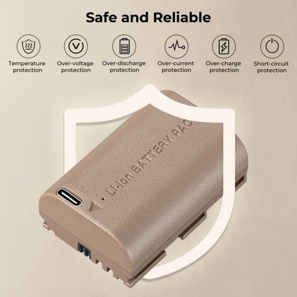 K&F Concept LP-E6NH akkumulátor 2250mAh