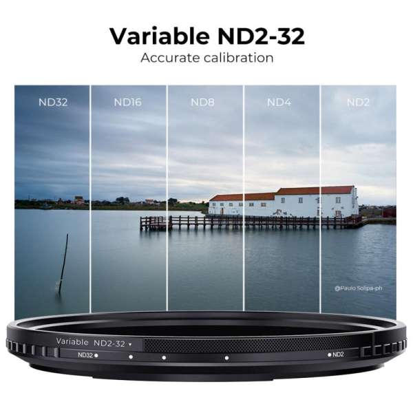 K&F Concept mágneses adapter + NANO-X vario ND2-32, lepergető, karcálló, + tok, 67mm
