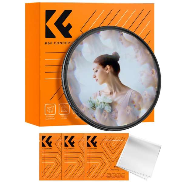 K&F Concept Nano-B Series kaleidoszkóp, effekt szűrő, 67mm