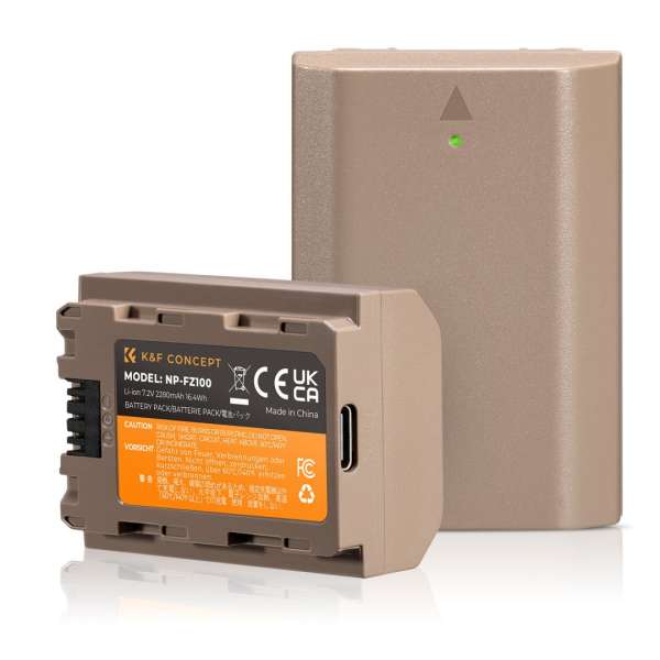 K&F Concept NP-FZ100 akkumulátor 2280mAh