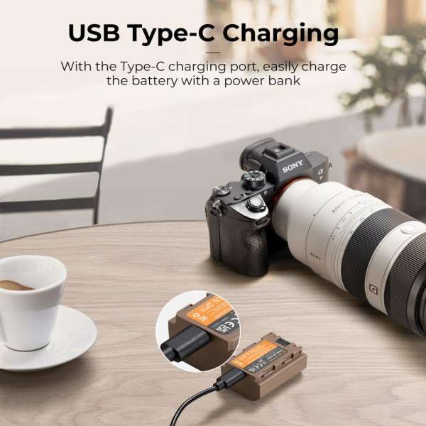 K&F Concept NP-FZ100 akkumulátor 2280mAh