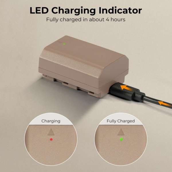 K&F Concept NP-FZ100 akkumulátor 2280mAh