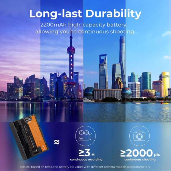 K&F Concept NP-W235 akkumulátor 2200mAh