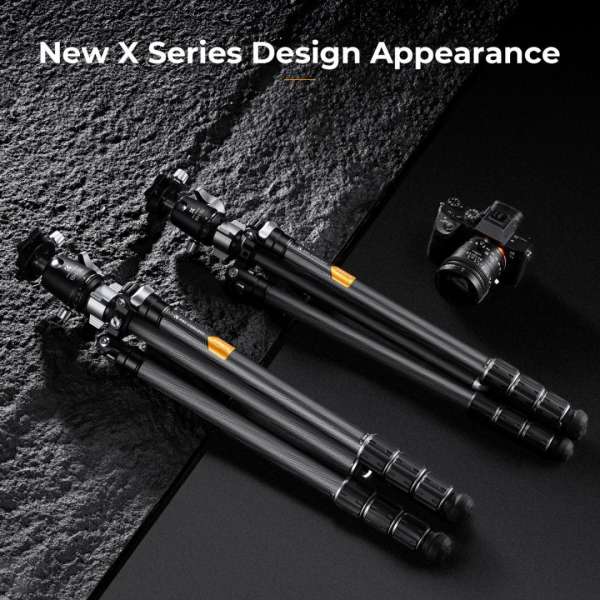 K&F Concept Professional Camera Tripod Capacity 16KG/35.2lbs with 36mm Metal Ball
