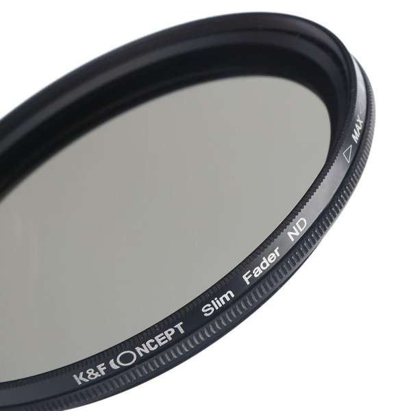 K&F Concept Slim vario ND 2-400 változtatható szürkeszűrő, 40.5 mm