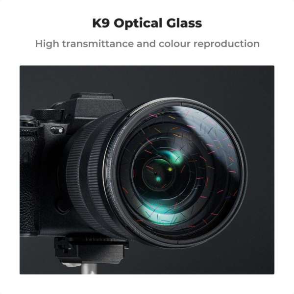 K&F Concept színes csillagszűrő, effekt szűrő, ultra vékony keret, 72mm, +3db törlőkendő