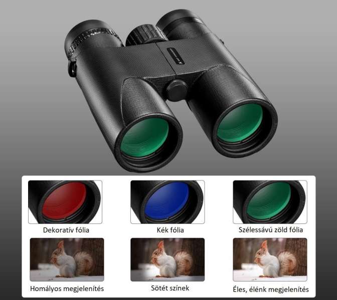 K&F Concept Távcső BAK4 Prism 10x25