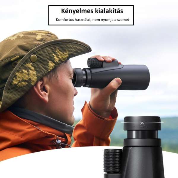 K&F Concept Távcső BAK4 Prism 12x50